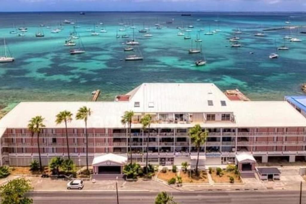 Superbe Studio Dolce Vita Vue Mer Plage Piscine Мариго Экстерьер фото